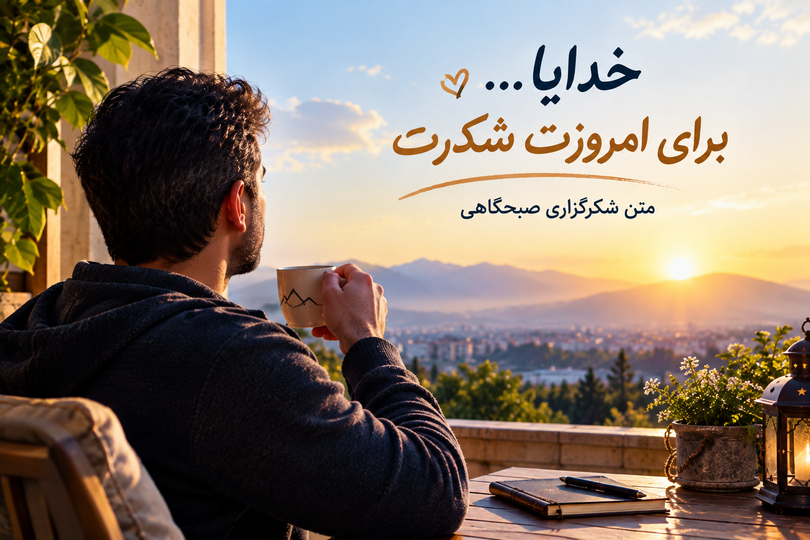 شکرگزاری صبحگاهی با خدا؛ شروع روز با آرامش