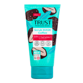 ماسک اسکراب قهوه تراست trust لایه بردار جوانساز روشن کننده