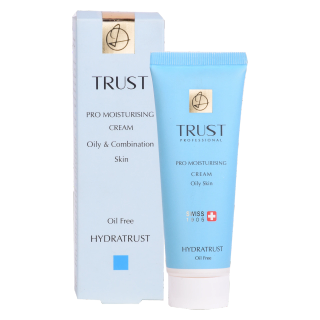 کرم آب رسان پوست چرب تراست trust مرطوب کننده آبرسان قوی