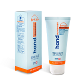 کرم تخصصی دست تراست trust ضدآفتاب و آبرسان +SPF30 بیرنگ