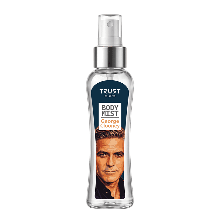 بادی میست مردانه TRUST aura مدل George Clooney