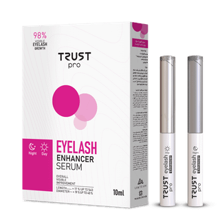سرم تقویت و رشد مژه تراست trust رشد مژه ضخامت مژه ابرسان